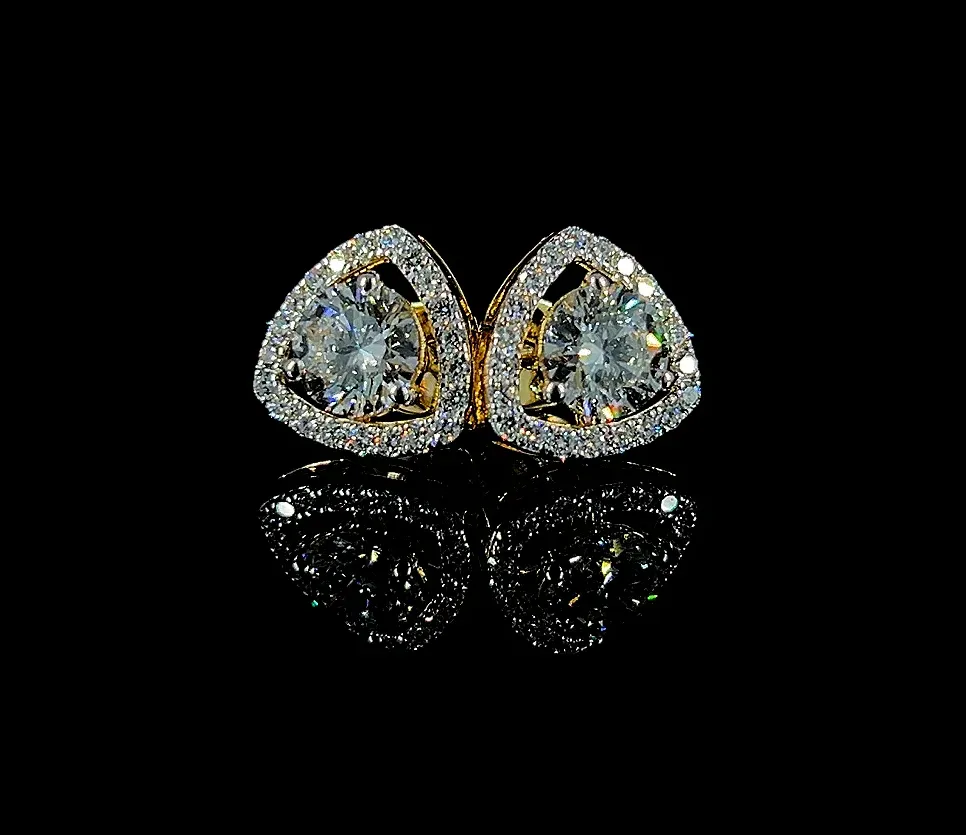 2 carat pure brilliance diamond earring