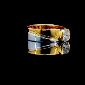 bold mens solitaire diamond ring