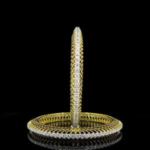 8 carat designer diamond bangles