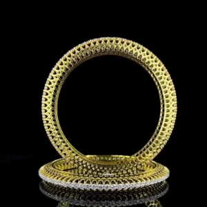 8 carat designer diamond bangles