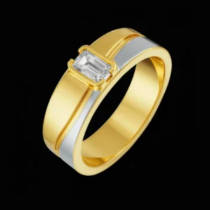 emerald spark prongfit diamond ring