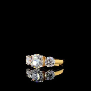 eternal spark 3 stone diamond ring