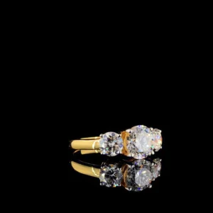 eternal spark 3 stone diamond ring