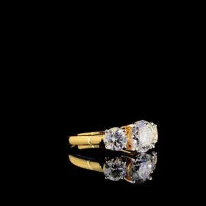 eternal spark 3 stone diamond ring