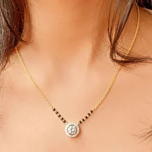 vedic glow diamond mangalsutra